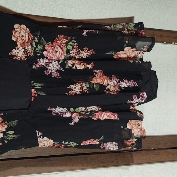 Torrid Underwire Short Mesh Overlay Swim Dress With Brief Sz 2 DD/F - Picture 6 of 7